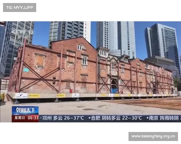 上海7500吨石库门建筑群成功行走10米完成归位重现历史风貌 上海7500吨石库门建筑群成功行走10米完成归位重现历史风貌